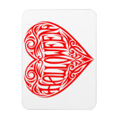 Halloween Heart, Red Heart, Holiday Magneet (Verticaal)