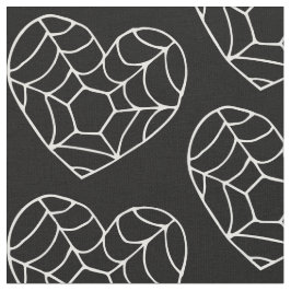 Halloween Heart SpiderWeb schattig Stof