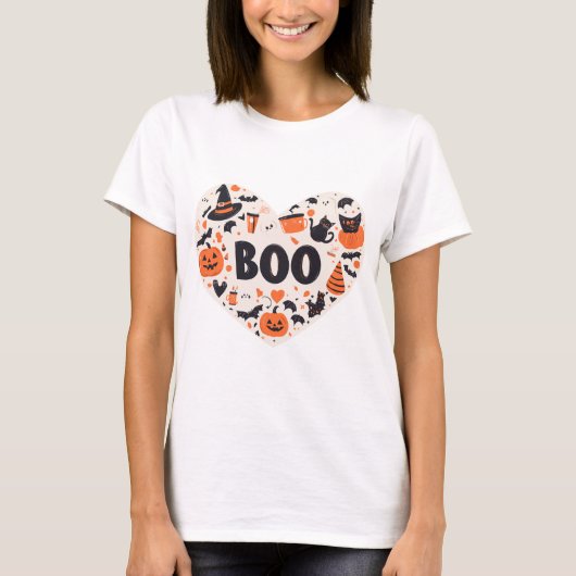 Halloween Heart T-shirt (Voorkant)