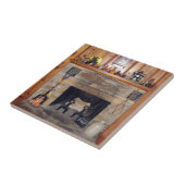 Halloween Hearth Tegeltje (Zijkant)