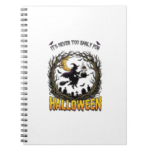 Halloween Hek Ketel Maan Begraafplaats Kromme Boom Notitieboek