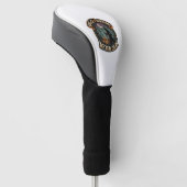 Halloween Hek Pompoen Nacht Golfheadcover (Schuin)