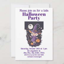 Halloween heks 4 kinder, charmante tovenares