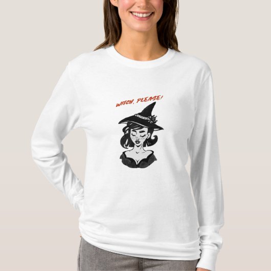 Halloween - Heks, alsjeblieft! T-shirt (Voorkant)