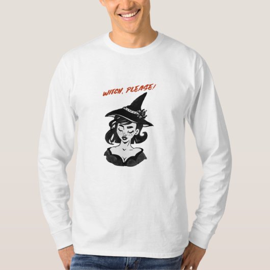 Halloween - Heks, alsjeblieft! T-shirt (Voorkant)