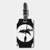 halloween heks bagagelabel (Voorkant verticaal)