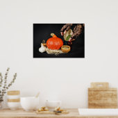 Halloween heks bereidt een drankje poster (Keuken)