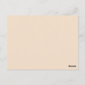 halloween heks briefkaart (Achterkant)