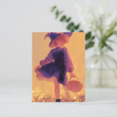 Halloween Heks Briefkaart (Staand voorkant)