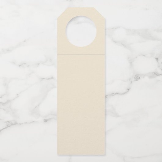 Halloween Heks Brouwfles  pompoen Flessenhanger (Achterkant)