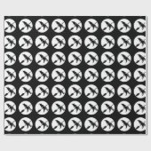 halloween heks cadeaupapier (Vlak)