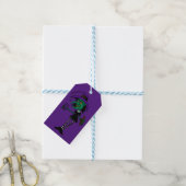 Halloween Heks Cadeautag Cadeaulabel (Met Touw)