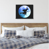 Halloween Heks Canvas Afdruk (Insitu (Slaapkamer))