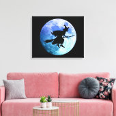 Halloween Heks Canvas Afdruk (Insitu (Woonkamer))