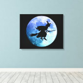 Halloween Heks Canvas Afdruk (Insitu (Houten vloer))