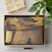 Halloween Heks Cat 4 Decoupage Papier (Geschenk)