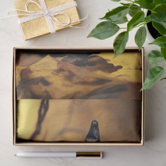 Halloween Heks Cat 4 Decoupage Papier (Geschenk)