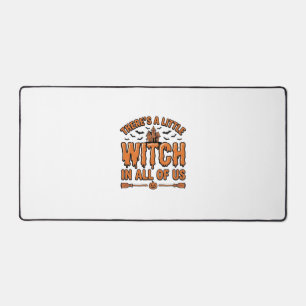 Halloween Heks Citaat Vintage Vector Ontwerp_1 Bureaumat