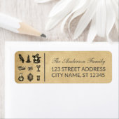 Halloween heks  Custom Family Naam label (Insitu)