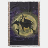 Halloween Heks Deken (Voorkant Verticaal)