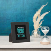Halloween Heks DNA-test ontwerp Fotoplaat (Insitu)