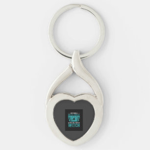 Halloween Heks DNA-test ontwerp Sleutelhanger