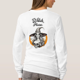 Halloween Heks en Skeleton Heks alsjeblieft T-shirt