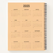  Halloween-heks en zwarte kat Notitieboek (Achterkant)