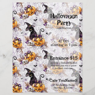 Halloween Heks Flyer