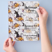 Halloween Heks Flyer (Hand)