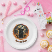 Halloween; Heks; Geboren om te verbranden; Jack; P Papieren Bordje (Feest)