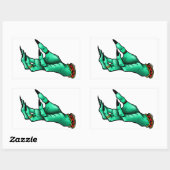 Halloween Heks Hand Sticker (Vel)