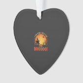 Halloween Heks Heeft Huis Boo Design_1 Ornament (voorkant)