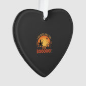 Halloween Heks Heeft Huis Boo Design_1 Ornament (voorkant)