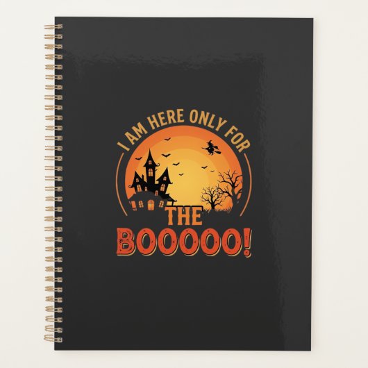 Halloween Heks Heeft Huis Boo Ontwerp_1 Planner (Voorkant)