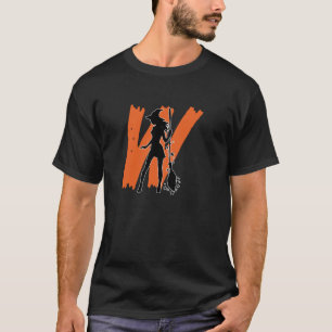 Halloween Heks Heksen Broomstick Vrouwen Meisjes S T-shirt
