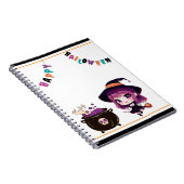 Halloween/heks/herfst/oktober Notitieboek (Rechterzijde)