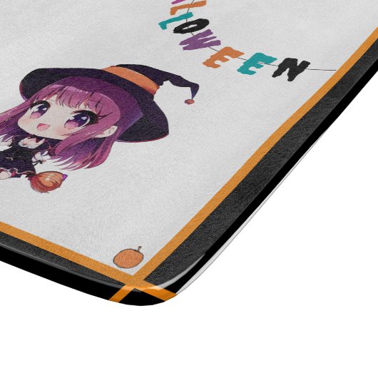 Halloween/heks/herfst/oktober Snijplank (Hoek)