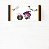 Halloween/heks/herfst/oktober Spandoek (Insitu)