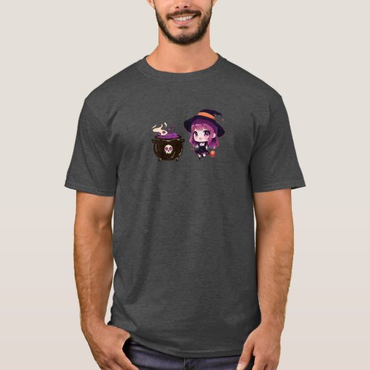 Halloween/heks/herfst/oktober T-shirt (Voorkant)
