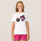 Halloween/heks/herfst/oktober T-shirt (Voorkant volledig)
