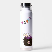 Halloween/heks/herfst/oktober Waterfles (Voorkant)