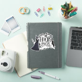 Halloween heks hocus pocus ontwerp sticker (iPad Cover)