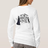 Halloween heks hocus pocus ontwerp t-shirt (Achterkant)