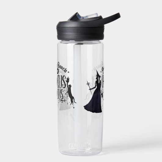 Halloween heks hocus pocus ontwerp waterfles (Links)