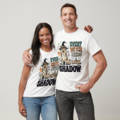 Halloween Heks Hond Geesten T-shirt (Unisex)