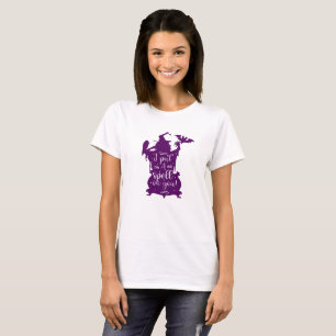 Halloween Heks Ik heb je betoverd Plezierig Feeste T-shirt