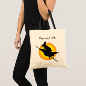 Halloween Heks is in Budget Tote Bag (Voorkant (product))