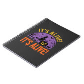 Halloween Heks Jack O Lantern Het Leeft Notitieboek (Linkerzijde)