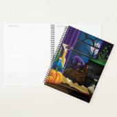 Halloween Heks Kat Paarse Magic Planner (Display)